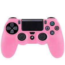 Flexible Silicone Protective Case For Sony Ps4 Game Controller Pink Ps4 Controller Skin Ps4 Controller Ps4 Dualshock Controller