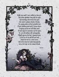 John Keats Regency Poetry Print Victorian Art Bright Star Romantic Poem Love Poetry Historical Illustrat Romantic Poems Victorian Poetry John Keats Poems