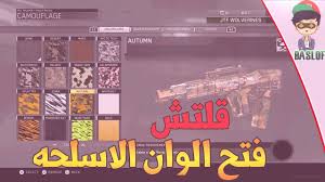 كود 13 قلتش تفتح جميع الوان الاسلحه لـحق Youtube