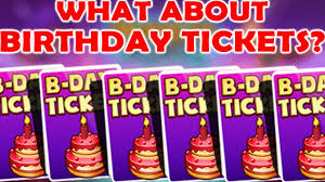 Enjoy rm9 tuesday movie ticket and free 2 movie tickets on your birthday month. What Do We Do With The Birthday Tickets Monster Legends B Day Tickets 6th Anniversary Event Youtube
