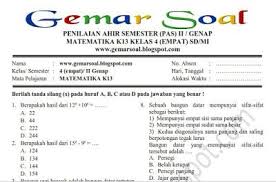 Soal penililaian akhir semester (pas) fiqih kelas xi k13. Contoh Soal Agama Hindu Kls 4 Semester 1 Jawabanku Id