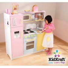 Kidkraft Cuisine Enfant En Bois Large Pastel Kids Pretend Play Kitchen Pretend Play Kitchen Play Kitchen