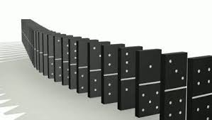 Animation Presenting Domino Against White Stock Footage Video 100 Royalty Free 851353 Shutterstock Stock Footage Domino Domino Games