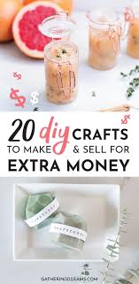 Online directory of handicrafts manufacturers, crafts manufacturers and handmade gifts manufacturers. 20 Easy Things To Make And Sell Online For Extra Cash Diy Projects To Sell Sell Diy Diy Crafts To Sell