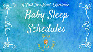 Baby Sleep Schedules Bert Anderson Me Before Mom