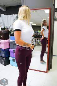 Un pantalon de travail pour femme avec une ceinture élastiquée sur les côtés pour un effet ventre plat réussi ! Pantalon Ej Ego 7 So Horse Sellerie
