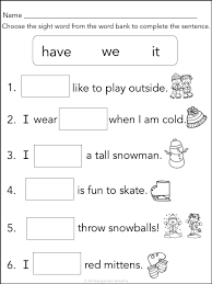 Free Sight Word Printable Free Comprehension Worksheets Kindergarten Worksheets Sight Words Sight Words Kindergarten Printables Sight Word Worksheets