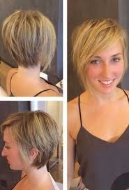Layered crop with blonde highlights. 20 Bob Haircuts For Girls