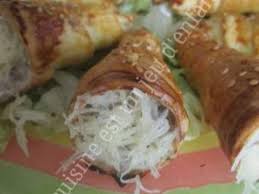 Cornets Farcis A La Viande Hachee Et A La Bechamel Recette Ptitchef Recette Viande Hachee Recette Viande