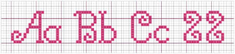 Italic letters, letters with serifs, outline letters, candy cane letters, even letters that remind you of cotton candy or curling ribbon! Free Cross Stitch Alphabet Patterns Printable Online