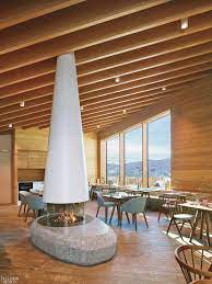 Studio Seilern Designs Ski In Ski Out Restaurants In The Swiss Alps Interior Design Restaurant Interior Design Wood Interior Design Interior Design Diy