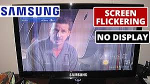 Samsung old flat screen tv. How To Fix Samsung Tv Screen Flickering And On Off Tv Display Problems Repair Youtube