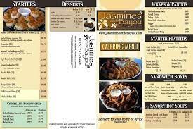 Maybe you would like to learn more about one of these? Menu Of Jasmines On The Bayou In Baton Rouge La 70817