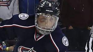 They lost game 3 in overtime on sunday, and played the extra frame without rookie sensation zach werenski , whose eye had swollen shut during the intermission following the third period. Blue Jackets Zach Werenski Takes Puck To Face Plays Through Gruesome Eye Injury Nesn Com