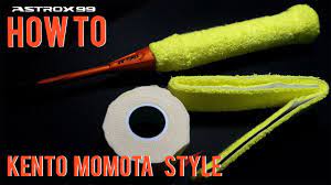 Men's and women's singles and doubles, and mixed doubles what happened in rio? How To Kento Momota Style Astrox 99 Wrap A Badminton Racket With Towel Grip Youtube