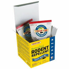 The main active ingredient of the repellent is balsam fir oil which is considered to be a botanical pesticide. Fresh Cab Botanical Rodent Repellent 4pk By Earthkind Affordablevet Net