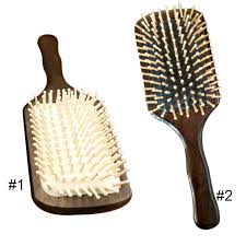 Boa Qualidade De Madeira Pentes Escova Da Pa De Madeira Spa Cuidado Do Cabelo Massagem Pente Antiestatico Para Mulh Hair Care Wooden Comb Hair Care And Styling