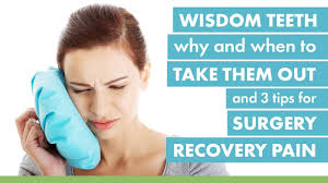 Wisdom teeth removal surgery tends to have a fairly horrible reputation. Wisdom Teeth Removal Recovery Tips Timeline