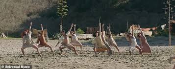 Maybe you would like to learn more about one of these? Lorde Dances Around And Parties On Beach In Yellow Two Piece Dress In Video For New Song Solar Power Daily Mail Online