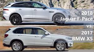 The jaguar has been around longer than the bmw, but it did get a couple of tweaks over the years. 2018 Jaguar F Pace Vs 2017 Bmw X5 Technical Comparison Youtube