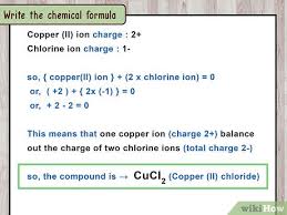 Because the overall compound must be electrically neutral, decide how many of each ion is needed in order for the positive and negative charges to cancel each other out. 3 Ways To Write Ionic Compounds Wikihow
