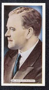 1935 MOTOR BOAT RACING Card of HUBERT SCOTT-PAINE Miss Britain III