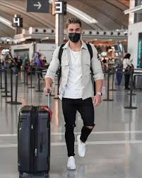 Men's Fashion | Style | Grooming | 🛫 Ready for takeoff? Hold on tight as  we reveal the most stylish airport looks for men! Get set to elevate your  travel fashion game! Can... | Instagram