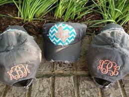 Trendy Distressed Hat W Monogram Raggy Patch Can Be Etsy Applique Hats Monogram Fabric Patch