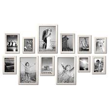 12er Set Bilderrahmen 10x15 13x18 15x20 Und 20x30 Cm Weiss Modern Massivholz M Glasscheibe Inkl Zubehor Fotorahm Bilderrahmen Bilderrahmen Set Fotorahmen