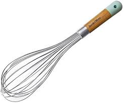 The flat beater is the ideal accessory for mixing normal to heavy batters. Amazon Com Jamie Oliver Stainless Steel Kitchen Whisk Blending Whisking Beating And Stirring 12 5 Inch Home Kitchen