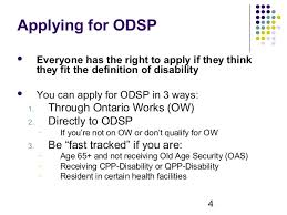 Ontario Disability Support Program Odsp Know Your Benefits