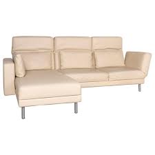 Bruhl And Sippold Moule Designer Leather Corner Sofa Beige Real Leather Sofa Couch Leather Corner Sofa Genuine Leather Sofa Leather Sofa Couch