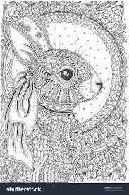 Pretty coloring pages to print at baby rabbit coloring pages cute animals printable coloring page. Animal Hard Colouring Pages For Adults Total Update