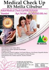 Paket Medical Check Up Fertilisasi Kesuburan Rsmeilia Cibubur Sehat Terbaik Usg Kesuburan Marker
