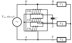 Always in the circuit and requires carefully sized to balance. Practical Circuit Of Single Phase To Three Phase Converter Copyright C Download Scientific Diagram