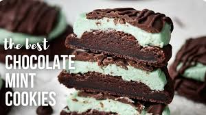 Chocolate Mint Cookies