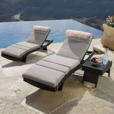 Costco Wholesale Chaise Lounger Pool Decor Wicker Chaise Lounge