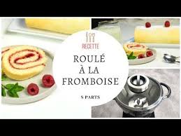 Roule A La Framboise Recette Au Cook Expert De Magimix Youtube Recette Recette Cook Expert Recette Magimix