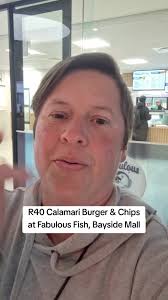 Calamari Burger and Chips for R40 at Fabulous Fish for the Month of Sp...