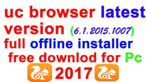 Allow some time for the installation to occur. Uc Browser Full Version Offline Installer Latest 6 1 2015 1007 For Pc Free Download And Install Youtube