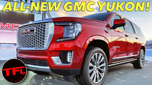 The 2021 Gmc Yukon Is A Xxxl American Suv See It Here First Youtube