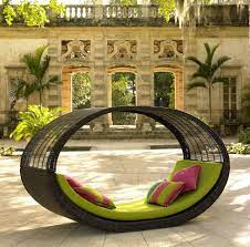Catch A Mid Day Nap On These Outdoor Patio Daybeds Modern Outdoor Patio Outdoor Daybed Outdoor Patio Decor