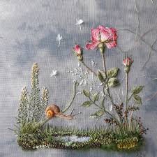 The combination of colorful threads to draw beautiful grass, flowers, and trees is known as embroidery garden. Miniature Worlds Full Of Texture Come To Life In These 3d Embroideries