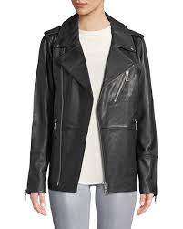 J Brand Eden Zip Front Long Leather Moto Jacket Leather Moto Jacket Leather Moto Moto Jacket