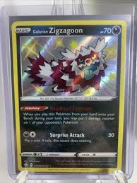 Check spelling or type a new query. Mavin Shiny Galarian Zigzagoon Shining Fates Pokemon Holo Rare Nm