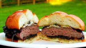 Mix the salt and pepper through the beef. Grilled Wagyu Cheeseburger Kobe Style Beef Burger Recipe Youtube