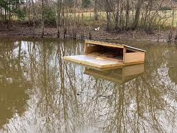The ducks new (temporary) home. Built A Floating House For Our Ducks Not Sure If They Ll Like It But It Was Fun To Think Through It And Build It Hope You Like It Homestead