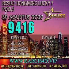 Result Hongkong Lucky 7 Pools Minggu 30 Agustus 2020 In 2020