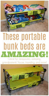 It works well with their active playful nature. The Ultimate Portable Bunk Beds For Kids Thrifty Nifty Mommy