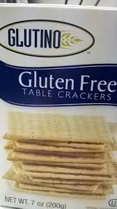 Good Substitute For Saltine Crackers Great With Cheese Glutino Saltine Crackers Gluten Free